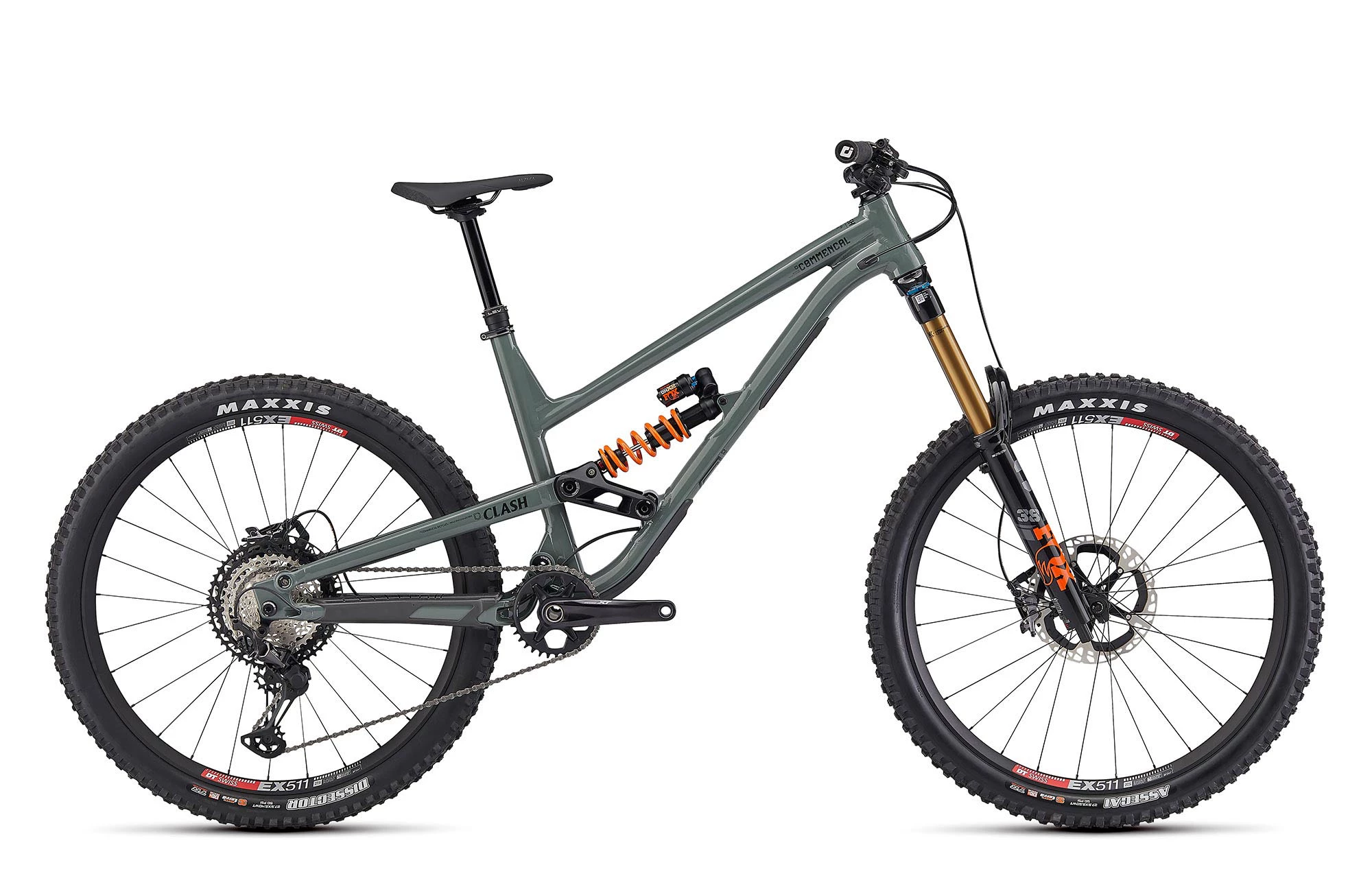 COMMENCAL CLASH SIGNATURE KESWICK GREEN 3 COMMENCAL CLASH SIGNATURE KESWICK GREEN