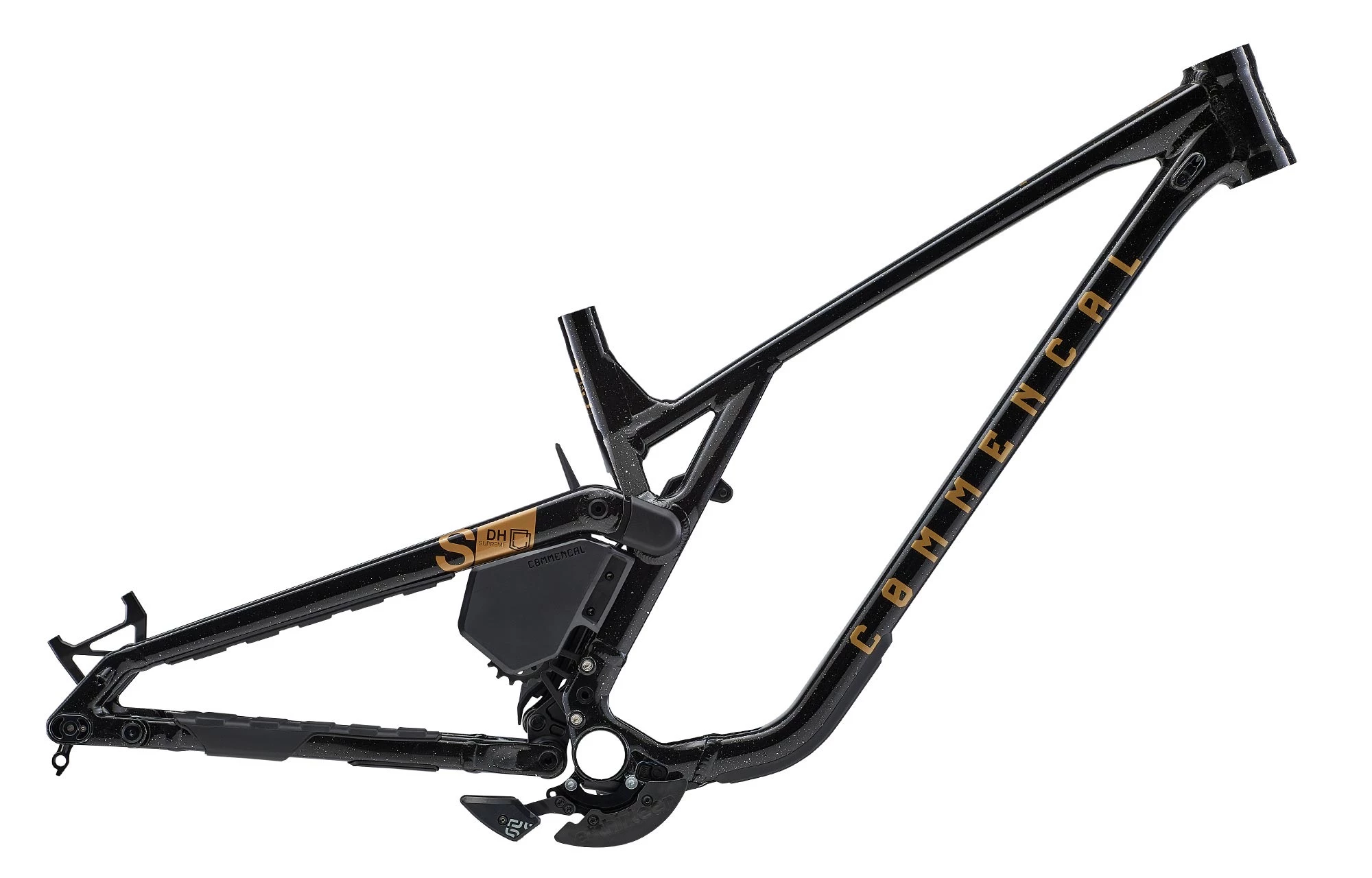 CADRE COMMENCAL SUPREME DH V5 GLITTERY BLACK 3 CADRE COMMENCAL SUPREME DH V5 GLITTERY BLACK