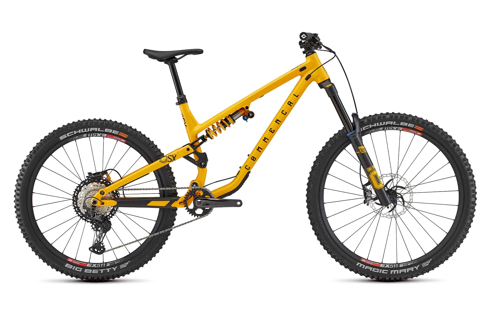 COMMENCAL META SX OHLINS EDITION YELLOW 3 COMMENCAL META SX OHLINS EDITION YELLOW
