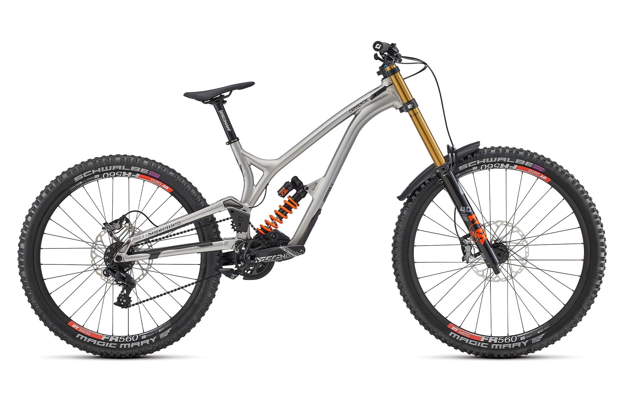 COMMENCAL SUPREME DH SIGNATURE SILVER 3 COMMENCAL SUPREME DH SIGNATURE SILVER