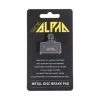 PLAQUETTES METALLIQUES RIDE ALPHA SHIMANO XTR 2/XT 2/SLX 2