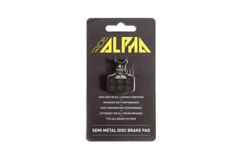 PLAQUETTES DE FREIN SEMI-METALLIQUE RIDE ALPHA AVID CODE R 3 PLAQUETTES DE FREIN SEMI-METALLIQUE RIDE ALPHA AVID CODE R