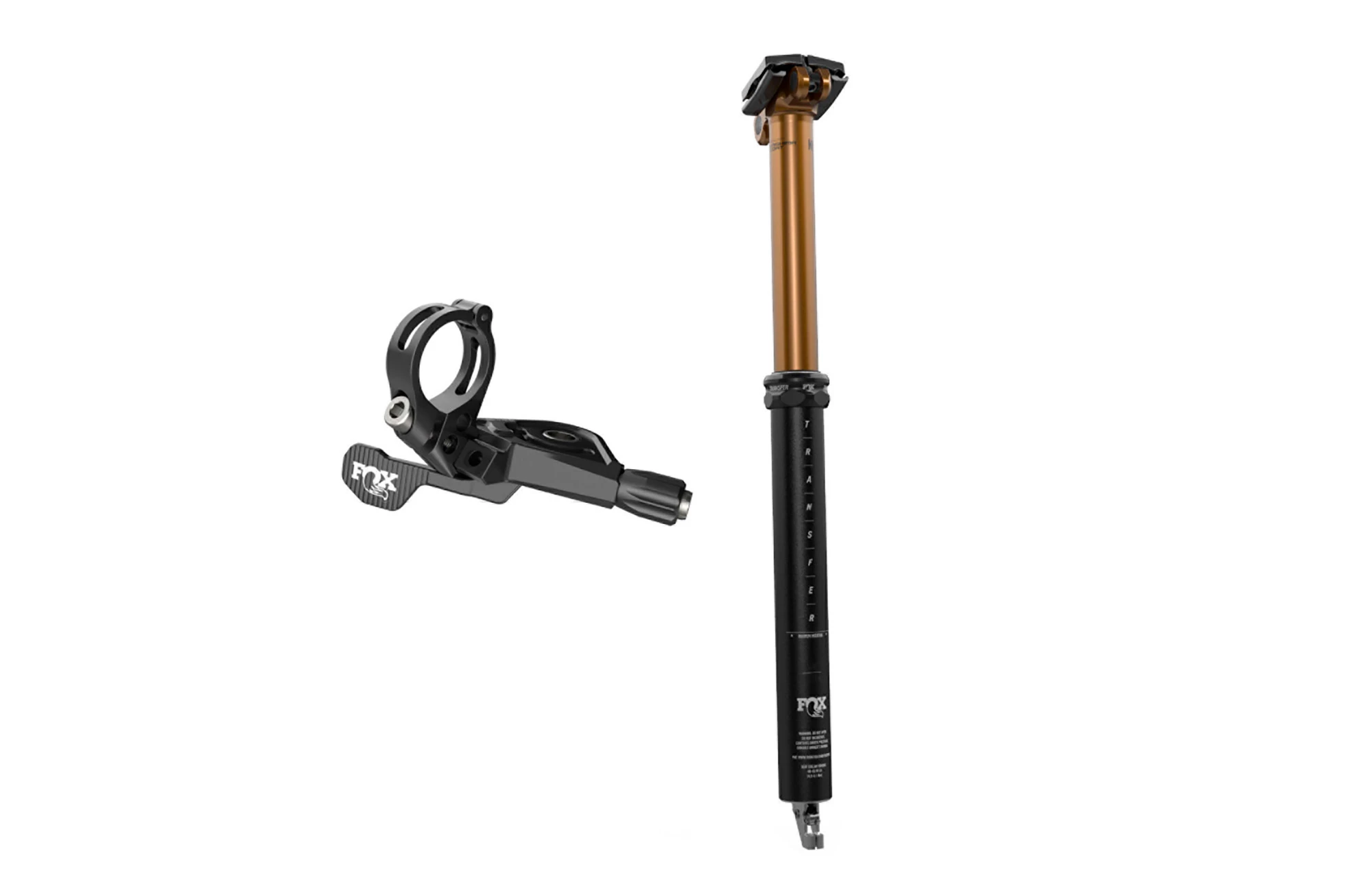 TIGE DE SELLE FOX TRANSFER FACTORY KASHIMA 31.6MM 150MM + LEVIER 3 TIGE DE SELLE FOX TRANSFER FACTORY KASHIMA 31.6MM 150MM + LEVIER