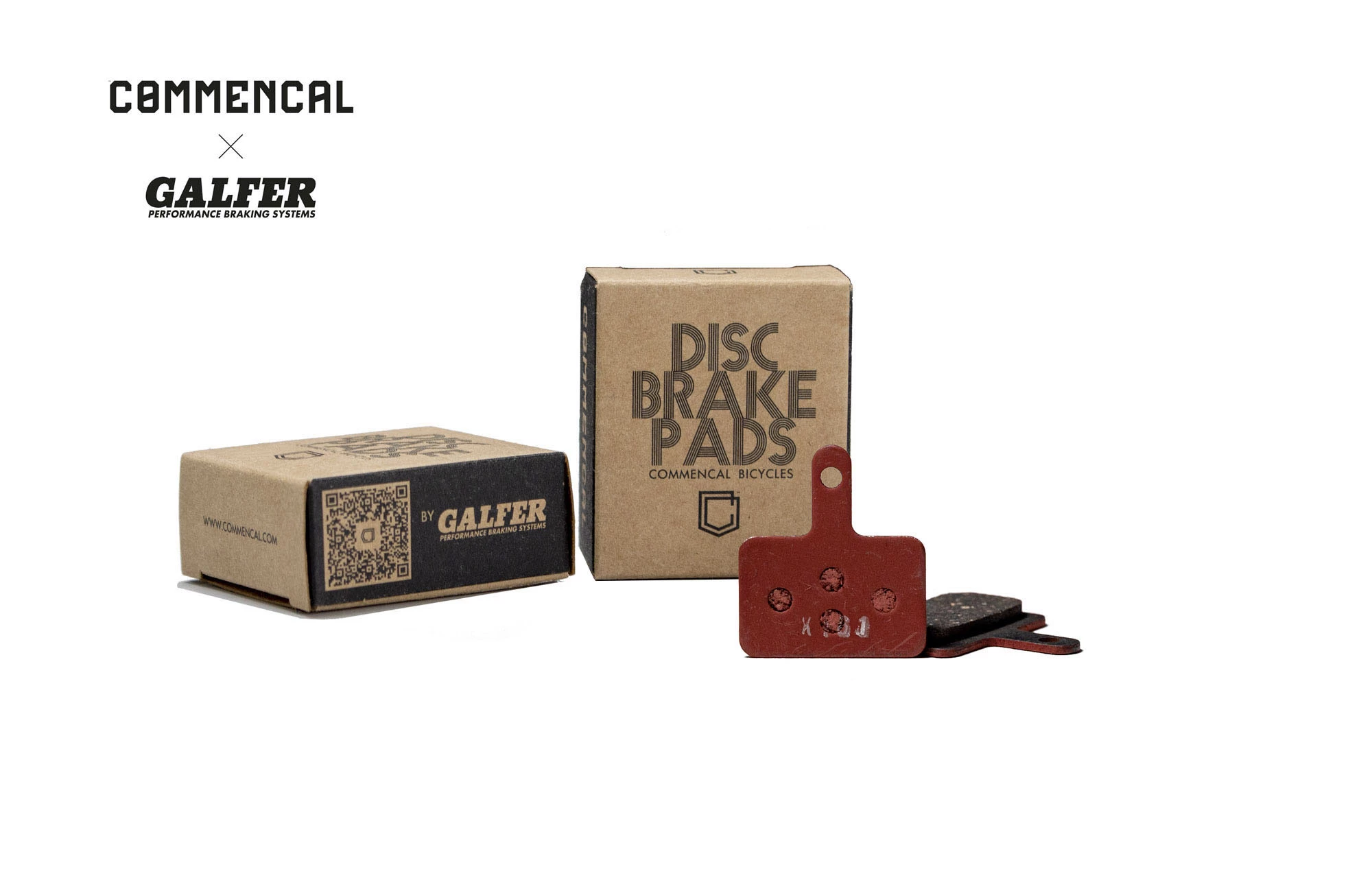 PLAQUETTES DE FREIN GALFER X COMMENCAL PRO: SHIMANO DEORE /TEKTRO 3 PLAQUETTES DE FREIN GALFER X COMMENCAL PRO: SHIMANO DEORE /TEKTRO