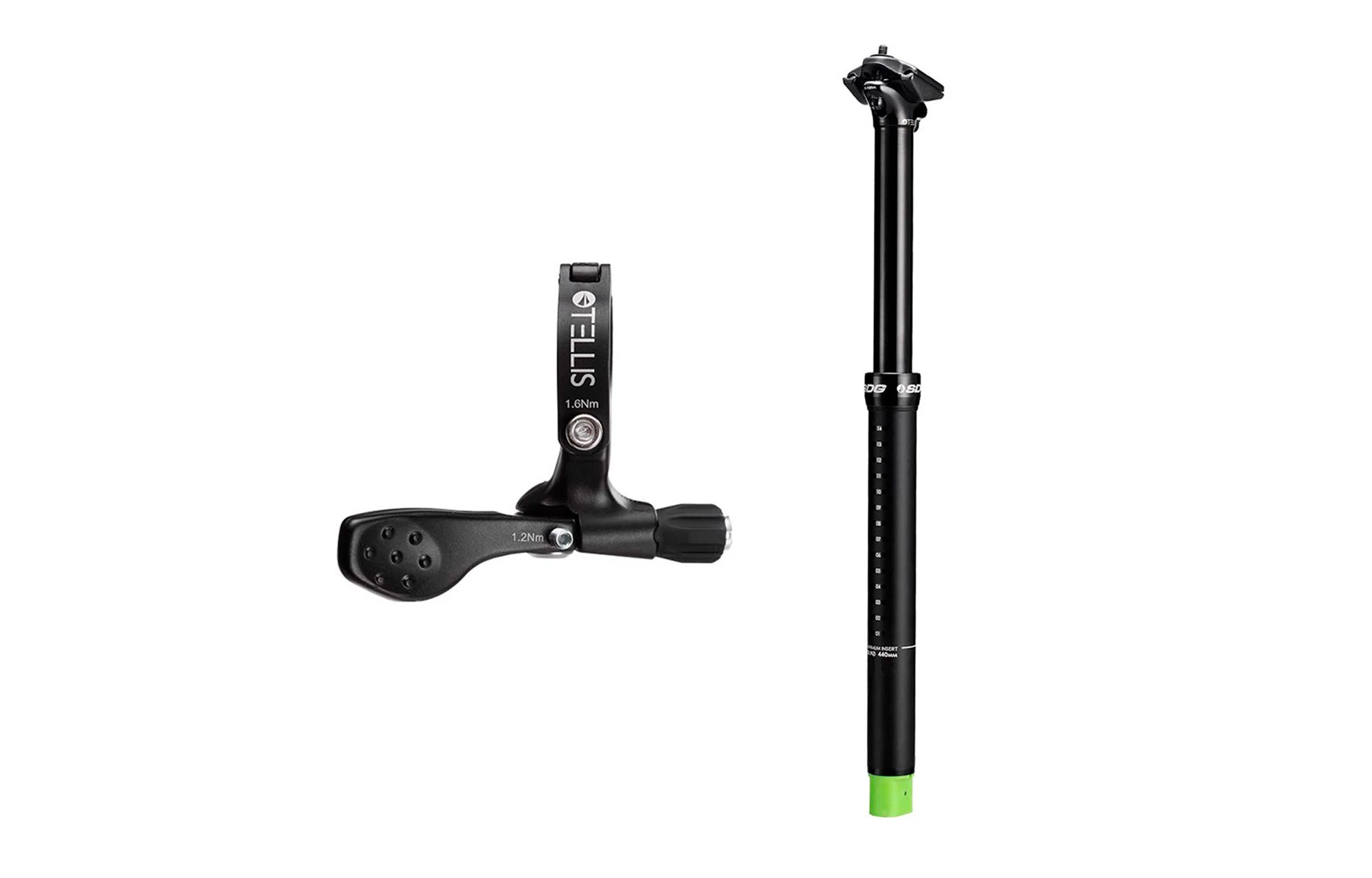 TIGE DE SELLE SDG TELLIS 170MM 31.6MM + LEVIER 3 TIGE DE SELLE SDG TELLIS 170MM 31.6MM + LEVIER